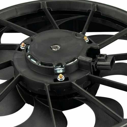 DURAFORCE 20815894 Condenser Plastic Cooling Radiator Fan Fit For 2010-17 GMC Terrain 2.4L