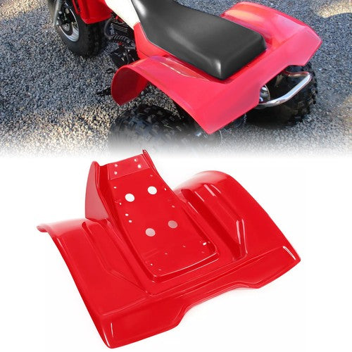 DURAFORCE ABS Plastic Rear Fender for Honda ATC200X ATC 200X 1983 1984 1985 3-Wheeler Red