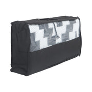 DURAFORCE 8x10ft Outdoor Plastic Straw Rug For Camping Outdoor Carpet Black & White