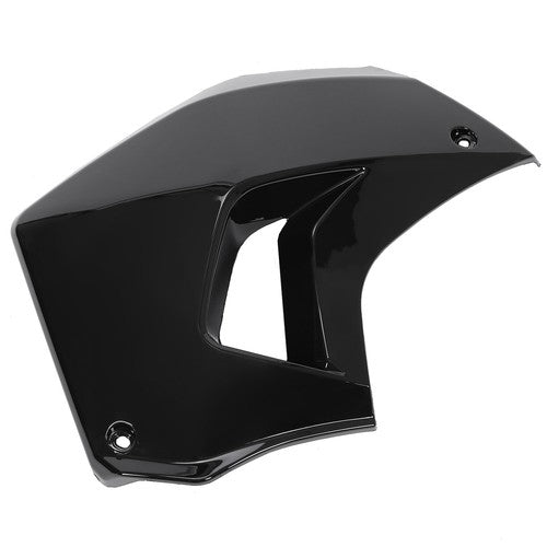 Left Radiator Shroud Painted Black for Kawasaki KLR650 08 18 Camo 16 18