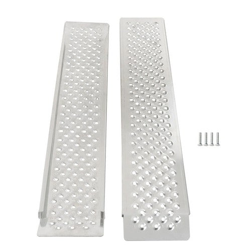 DURAFORCE For ATV Motorcycle Aluminum Motorcycle Loading Ramp 47.2" L×8.5" W 880 lbs NEW