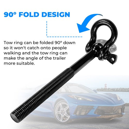 Fits Chevrolet C8 Corvette Model 15234068 Replacement Tow Hook Bar Mid Engine