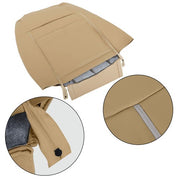 DURAFORCE Fit For Ford F150 Lariat 2009-2014 Front Driver Passenger Perforated Seat Cover
