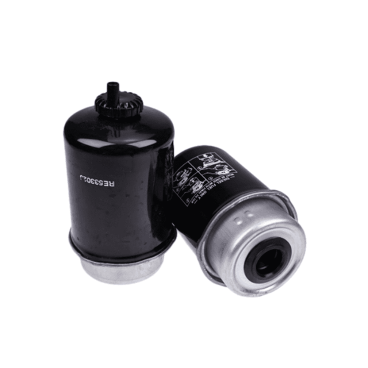 2X Fuel Filter 2339856 233-9856 for Caterpillar 246C 262C 272C 236B ...