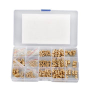 DURAFORCE 350Pack threaded inserts assortment kit M2-M6 metric internal thread rolled