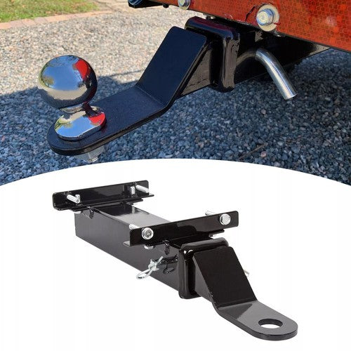 DURAFORCE Golf Cart Trailer Hitch 2″ Receiver for Club Car EZGO Yamaha Backseat Foot Rest