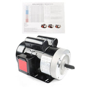 DURAFORCE 2HP 115/230V General Purpose Motor 3450RPM Electric Motor 56C Single Phase New