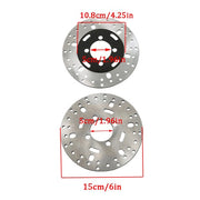 DURAFORCE New For Yamaha Big Bear 350 400 YFM350/400 Front Brake Calipers & Disc Rotors
