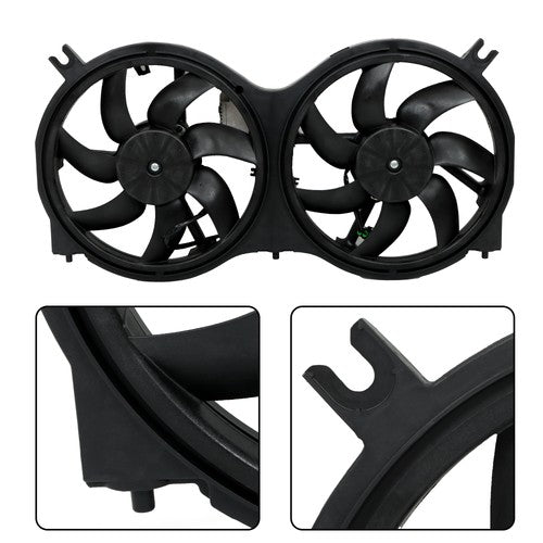 DURAFORCE Fit For 2014-2019 Infiniti QX60 3.5L 2.5L Radiator Cooling Fan W/Control Module