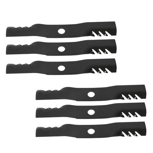 DURAFORCE 6 × Lawn Mower Blades Fit For Kubota 60" K5955-34360 K5955-97530 396-816