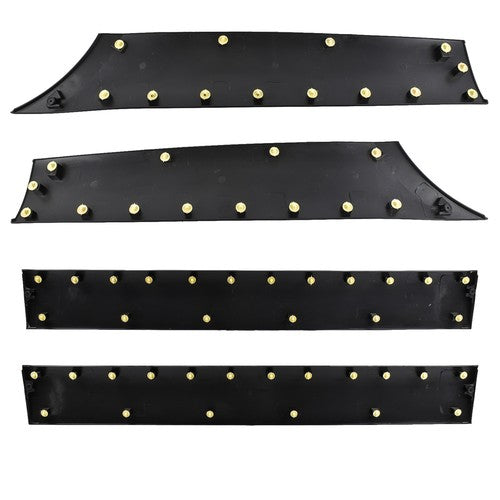 DURAFORCE 4x Trim Molding Covers Front & Rear Left & Right for Mercedes Sprinter 2500 3500