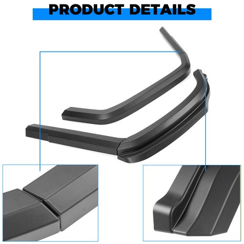 8Pcs Fender Flares Overfender With Hardware For Hummer H1 Humvee HMMWV