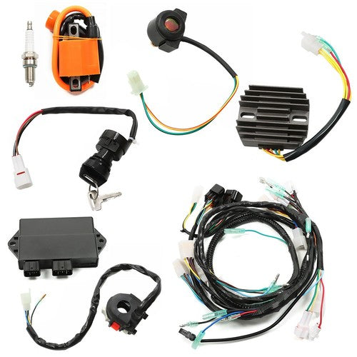 DURAFORCE For Yamaha Warrior 350 YFM350X 1997-01 Ignition Coil CDI regulator &Wire Harness