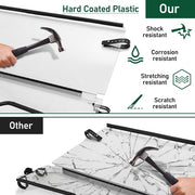 DURAFORCE For Yamaha Rhino 450, 660, 700, 2004-2013 Clear Folding Windshield Full 0.177"