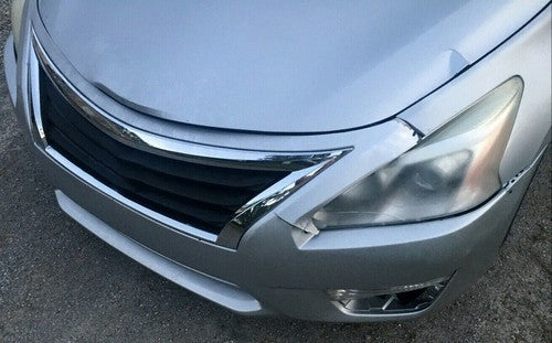 Front Bumper Grille Upper Grill Assembly Chrome for 2013-2015 14 Nissan Altima