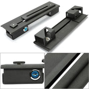 DURAFORCE Hard Saddlebag Bags Detachable Quick Release Mounting Brackets For Harley Honda