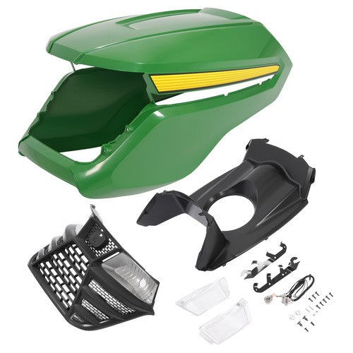 DURAFORCE For John Deere X300 X304 X310 X320 X350 X370 X384 X394 Hood w/Grille Headlight