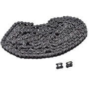 DURAFORCE Roller Chain #35 10 Feet Carbon Stell with 2 Connecting Link 0.375 Inch