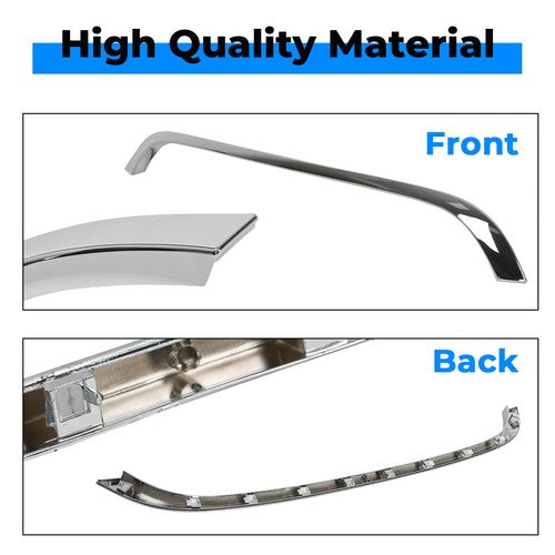 Chrome Grille Hood Molding Trim for 2007-2015 2009 Mini Cooper R55 R56 R58 R59