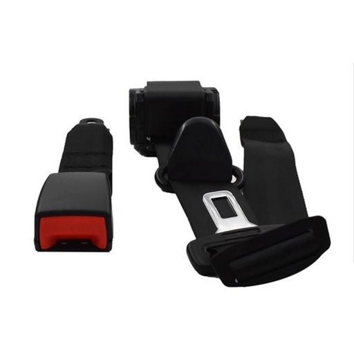DURAFORCE 3 Point Seat Belt Retractable Black Shoulder For Jeep CJ YJ Wrangler 1982-1995