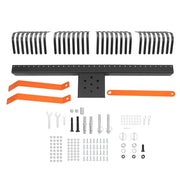 DURAFORCE 60" 5FT Landscape Rake For 3 Point Rock Rake Category 1 Tractor Soil Gravel Lawn