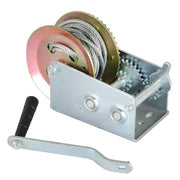 DURAFORCE New 3500 lbs Hand Winch With Cable For Trailer Winch Durable Hand Crank Winch