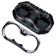 DURAFORCE LCD Speedometer Gauge Cluster with Chrome Bezel Fits for Sea-Doo GTI Rental SE
