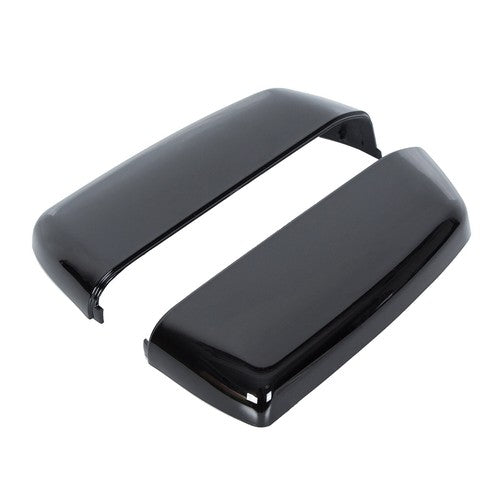 Fits Gloss Black Tow Mirror Cap Cover for Chevy Silverado GMC Sierra 2014-2019