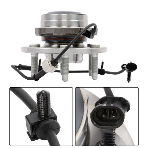 DURAFORCE For Chevy Silverado GMC Sierra 1500 515036 Front Wheel Bearing Hub Assembly 4WD