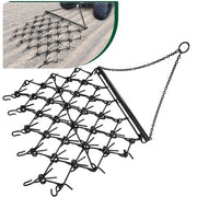 DURAFORCE 4X4FT Drag Harrow Tines Chain For ATV UTVs Leveling Lawn Tractors Garden Towing
