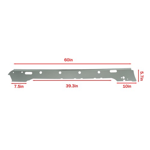 DURAFORCE New Inner&Outer Cab Rocker Panel Replacement For Ford F-150 Extended 1999-2003