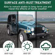 DURAFORCE For 97-06 Jeep Wrangler TJ Full Body Mounts Torque Boxes Box Floor Supports Pair