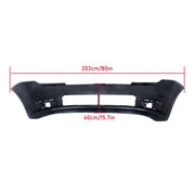DURAFORCE For Ford Flex 2013-2019 With Park Sensor Holes Front Bumper Cover Plastic