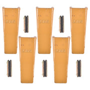 DURAFORCE 23 230 Series 230S Bucket Teeth with 23TF/23FP Flex Pins for Excavator 5 Piece