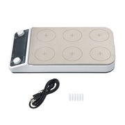DURAFORCE 6x500ml 6 Position Magnetic Stirrer Multi-Position Magnetic 120?/248? 50-1200RPM