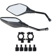 DURAFORCE Rear View Side Mirrors Connectors Fit For Polaris Sportsman 110 300 XP 850 1000