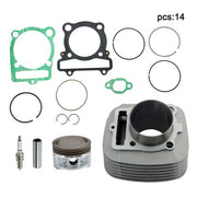 DURAFORCE Cylinder Piston Gasket Top End Kit For Yamaha Warrior 350 1987 1988 1989-2004
