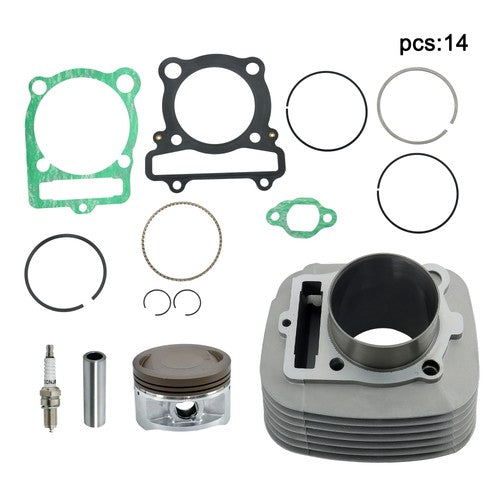 DURAFORCE Cylinder Piston Gasket Top End Kit For Yamaha Warrior 350 1987 1988 1989-2004