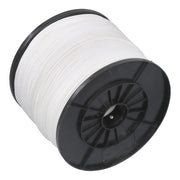 DURAFORCE 1/8 Inch Hollow Braid Polypro Rope 1000FT 350 Pounds Tensile Strength White