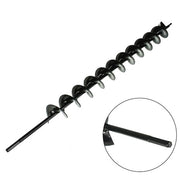 DURAFORCE 2" x 24" Auger Drill Bit For Garden Plant Bulb Rapid Planter For 3/8in Hex Drill