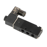 DURAFORCE 1/8'' 5 Port, 2 Position Pneumatic Solenoid Valve, 110V AC Coil, Air Return