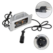 DURAFORCE For Club Car DS Precedent Battery Charger 48 Volt 15 Amp 3 Pin Round Golf Cart