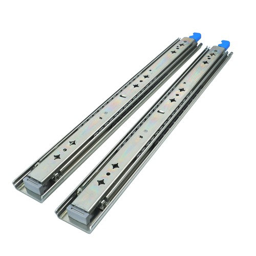 DURAFORCE 18" Locking Drawer Slides 250lb Heavy Duty Ball Bearing Full Extension With Lock