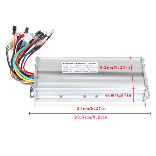 DURAFORCE 48V1500W Electric Bicycle E-bike Scooter Brushless DC Motor Speed Controller USA