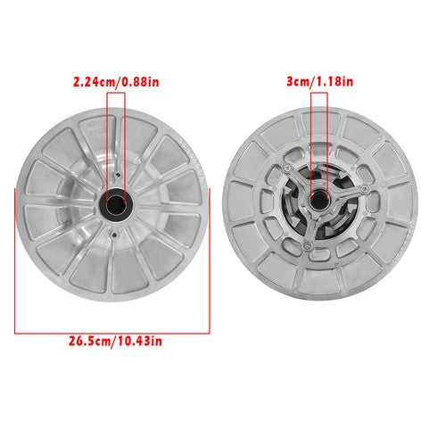 DURAFORCE For Polaris RZR Turbo XP 925cc 2016-2020 Secondary Driven Clutch Complete