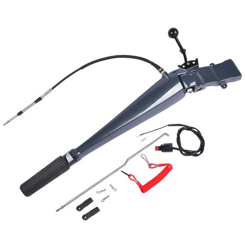 DURAFORCE Steering Tiller Handle Assy Electric For Yamaha Outboard Motor 75-90HP 2 Stroke