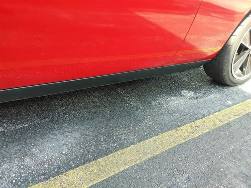 Left Side Exterior Rocker Panel Side Skirt Extension for Dodge Challenger 2008 2014