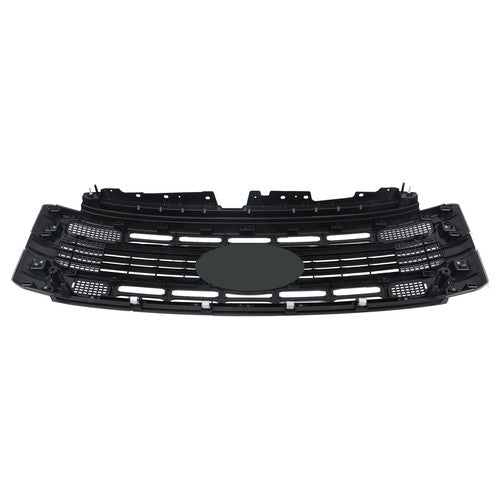 DURAFORCE Fit For Ford F250 XL/XLT 2023 2024 Gloss Black Plastic Front Upper Grill Grille