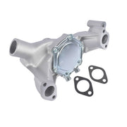 DURAFORCE High-volume Aluminum Long Water Pump Satin Finish for Chevy BBC 396 402 454 502