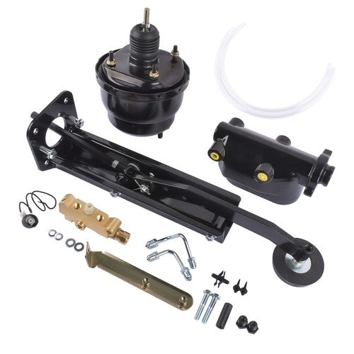 DURAFORCE Universal 7" Dual Booster with 1" Bore Master Cylinder Disc Disc Prop. Valve Kit